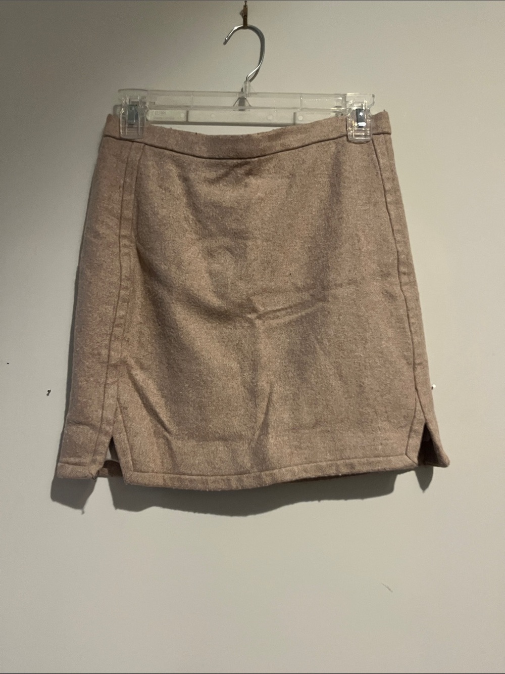 J. Crew Factory Neutral Tan Mini Skirt